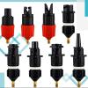 Treela Inflatable Air Pump Adaptor Compatible with SUP Inflatable Car Air Compressor Valve Adaptor with 9 Valve Nozzle for Paddle Board Boat(Classic,Black, Red, Gold) view 3