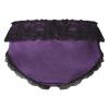 YiZYiF Men's Feminine Panties Silky Satin Lingerie Sissy Knickers Panties Purple XX-Large view 4