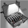 Case Club 6 Pistol & 26 Magazine Case with Accessory Pocket and Emergency Light - Pre-Cut, Heavy Duty, Waterproof, with Silica Gel for Gun Rust Prevention (Upgraded Gen-2) view 1
