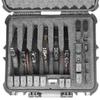 Case Club 6 Pistol & 26 Magazine Case with Accessory Pocket and Emergency Light - Pre-Cut, Heavy Duty, Waterproof, with Silica Gel for Gun Rust Prevention (Upgraded Gen-2) view 2