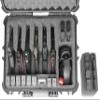 Case Club 6 Pistol & 26 Magazine Case with Accessory Pocket and Emergency Light - Pre-Cut, Heavy Duty, Waterproof, with Silica Gel for Gun Rust Prevention (Upgraded Gen-2) view 3