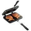 Captain Stag UG-3089 Hot Sandwich Maker, Hot Sandwich Toaster, Cast Aluminum, Fluorine Resin Treated, Direct Flame view 3