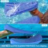 Gintenco Swim Fins, Kids Swim Training Fins for Lap Swimming, Travel Size Flippers with Mesh Bag, Silicone Swimming Fins for Kids Teens Adults Women Men view 3