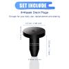 AIEX 8pcs Kayak Drain Plug, Canoe Drain Stoppers Kit, Universal Kayak Drain Holes Plugs, Scupper Plugs for Kayak Boat (Black) view 2