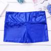 Oyolan Kids Girls Sparkle Glitter Shorts Tumbling Dancing Bottoms Sports Yoga Gymnastics Athletic Shorts Blue A 12 Years view 4