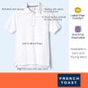 French Toast Boys' Short Sleeve Pique Polo Uniform Shirt (Standard & Husky), Sun Orange, 18-20 view 4