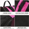 FOUUA Unisex Ice Skate Bag with Adjustable Shoulder Strap - Breathable Oxford Cloth Skating Shoes Storage Bag Without Unpleasant Smell Roller Skate Accessories (Red) view 3