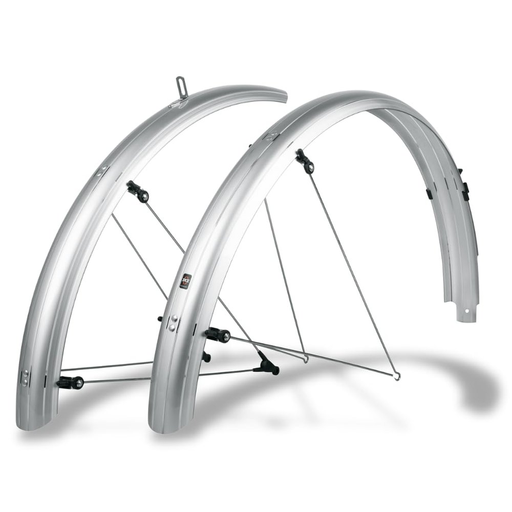 SKS Germany B65 Bluemels Fender Set for 27.5-29" Wheels, Silver (1.75-2.35" Tire Width)