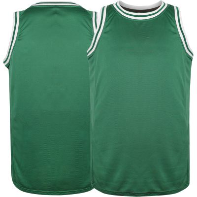 Phoneutrix Blank Basketball Jersey, Men's Mesh Athletic Reversible Sports Shirts S-3XL (Large, Green)