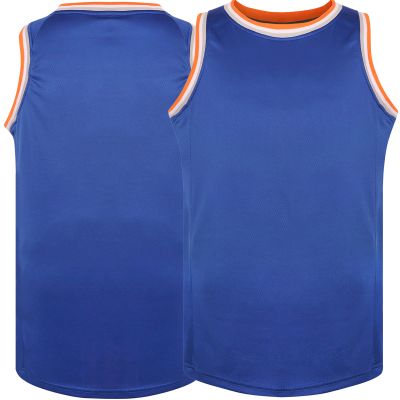 Phoneutrix Blank Basketball Jersey, Men's Mesh Athletic Reversible Sports Shirts S-3XL (XXX-Large, Blue)