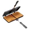 Captain Stag UG-3087 Hot Sand Maker, Hot Sand Toaster, Twin Sand Toaster, Flat Cast Aluminum, Fluorine Resin Treatment, Direct Fire view 3