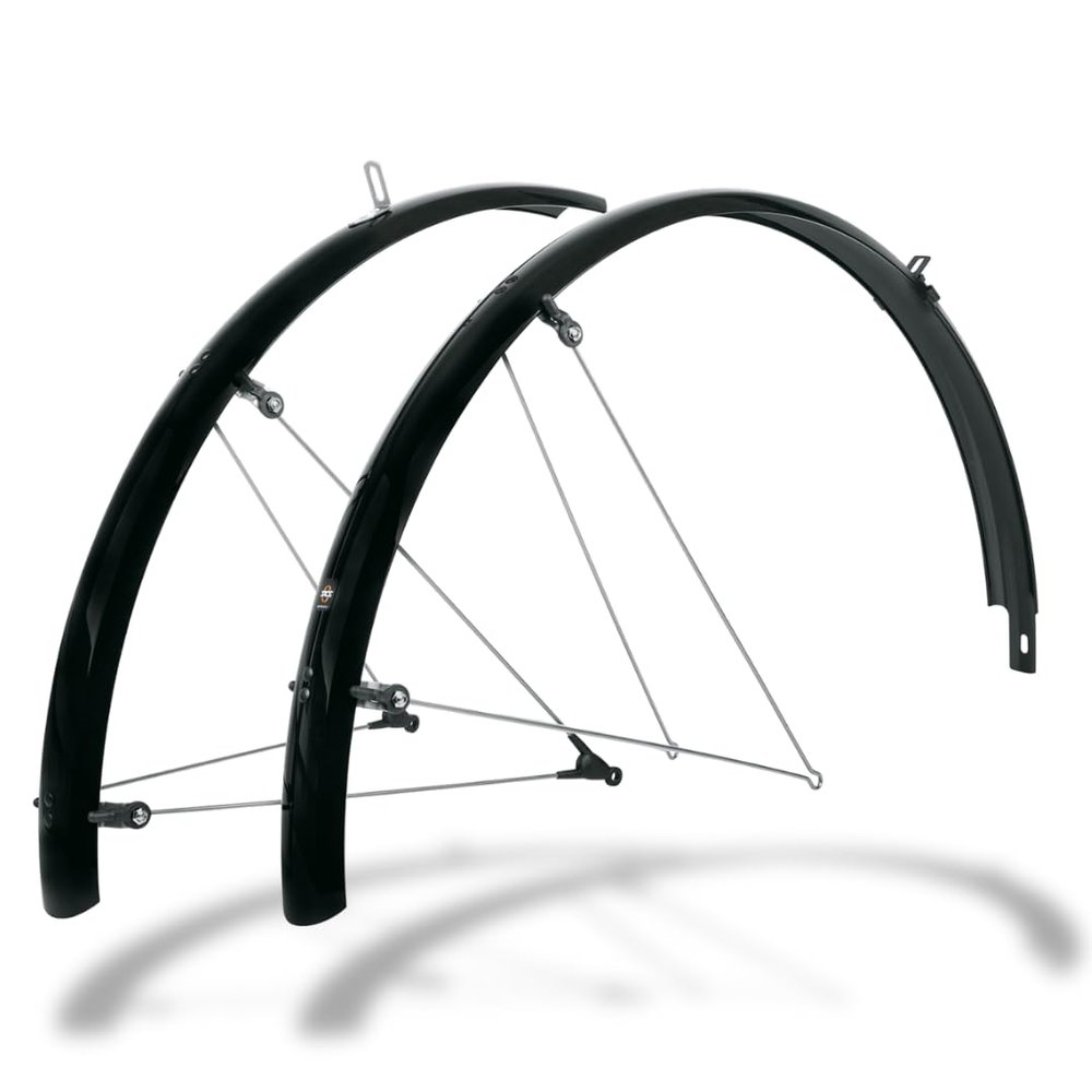 SKS Germany B45 Bluemels Fender Set for 700c (28") Wheels, Black (28-37mm Tire Width)