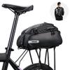 HUNTVP Multifunctional Bike Trunk Bag Bike Rear Seat Bag Waterproof Rear Rack Bag Handbag for Bicycle Cargo Rack Saddle Bag Bicycle Commuter Bag Shoulder Bag view 1