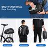 HUNTVP Multifunctional Bike Trunk Bag Bike Rear Seat Bag Waterproof Rear Rack Bag Handbag for Bicycle Cargo Rack Saddle Bag Bicycle Commuter Bag Shoulder Bag view 2