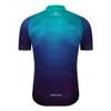 Uriah Men's Cycling Jersey Short Sleeve Reflective Blue Green Size S(CN) view 2
