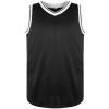 Phoneutrix Blank Basketball Jersey, Men's Mesh Athletic Reversible Sports Shirts S-3XL (Small, Black) view 2