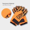 Alomejor 2MM Neoprene Diving Gloves Keep Warm Non Skid Gloves Wetsuit Gloves for Adult Swimming Snorkeling(M Orange) view 3