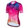 Uriah Women's Cycling Jersey Short Sleeve Reflective Art Picture Size XXL(CN) view 1