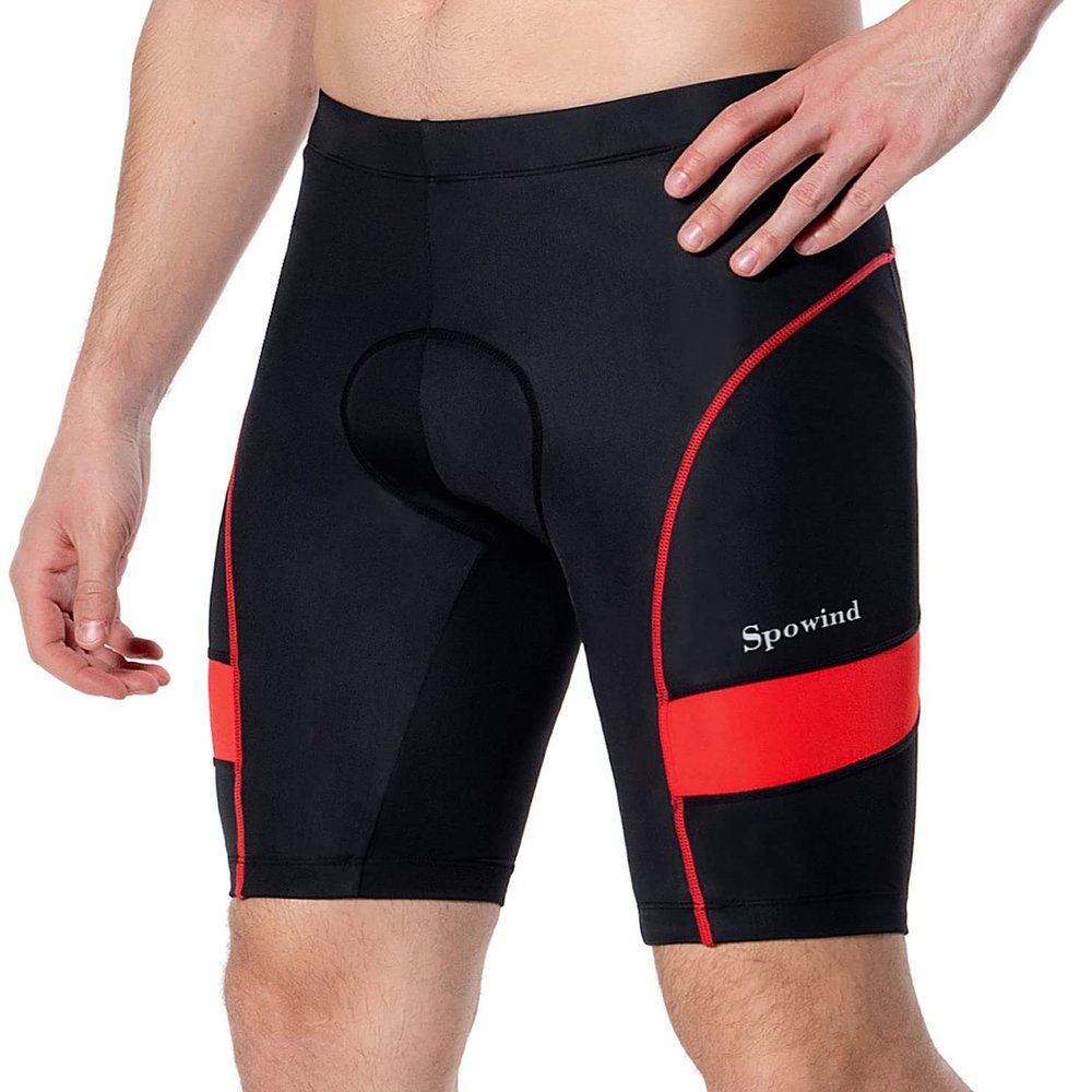 Men's Cycling Shorts Padded Biking Cycle Clothes Bike Riding Pants Bicycle Mountain Bike Tights UPF 50+