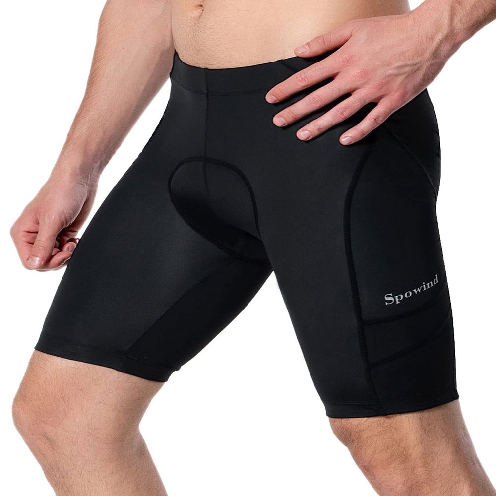 Men's Cycling Shorts Padded Biking Cycle Clothes Bike Riding Pants Bicycle Mountain Bike Tights UPF 50+