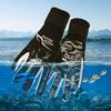 Alomejor 2MM Neoprene Diving Gloves Keep Warm Non Skid Gloves Wetsuit Gloves for Adult Swimming Snorkeling(S Black) view 3