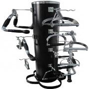 French Fitness FF-ASR Accessory Package w/Rack  Complete Cable Attachment Set with 36 Items & Space-Saving Rack