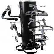 French Fitness FF-ASR Accessory Package w/Rack  Complete Cable Attachment Set with 36 Items & Space-Saving Rack