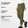 Carhartt Force Cross-Flex Womens Jogger Scrub Pant  Basil, Small view 4