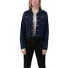 Indigo Saints Womens Luxury Clothing Denim Jackets, Comfortable & Stylish Coat, Midnight Blue, Medium view 1