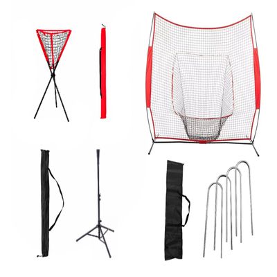 BNB-03 Kit Baseball Netting + Batting tee + Ball Carrier net