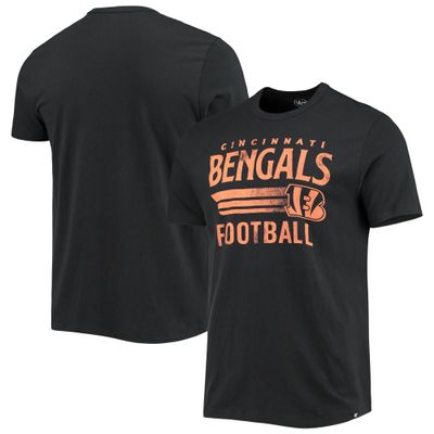 47 Men's Black Cincinnati Bengals Conrider Franklin T-Shirt