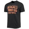 47 Men's Black Cincinnati Bengals Conrider Franklin T-Shirt view 2