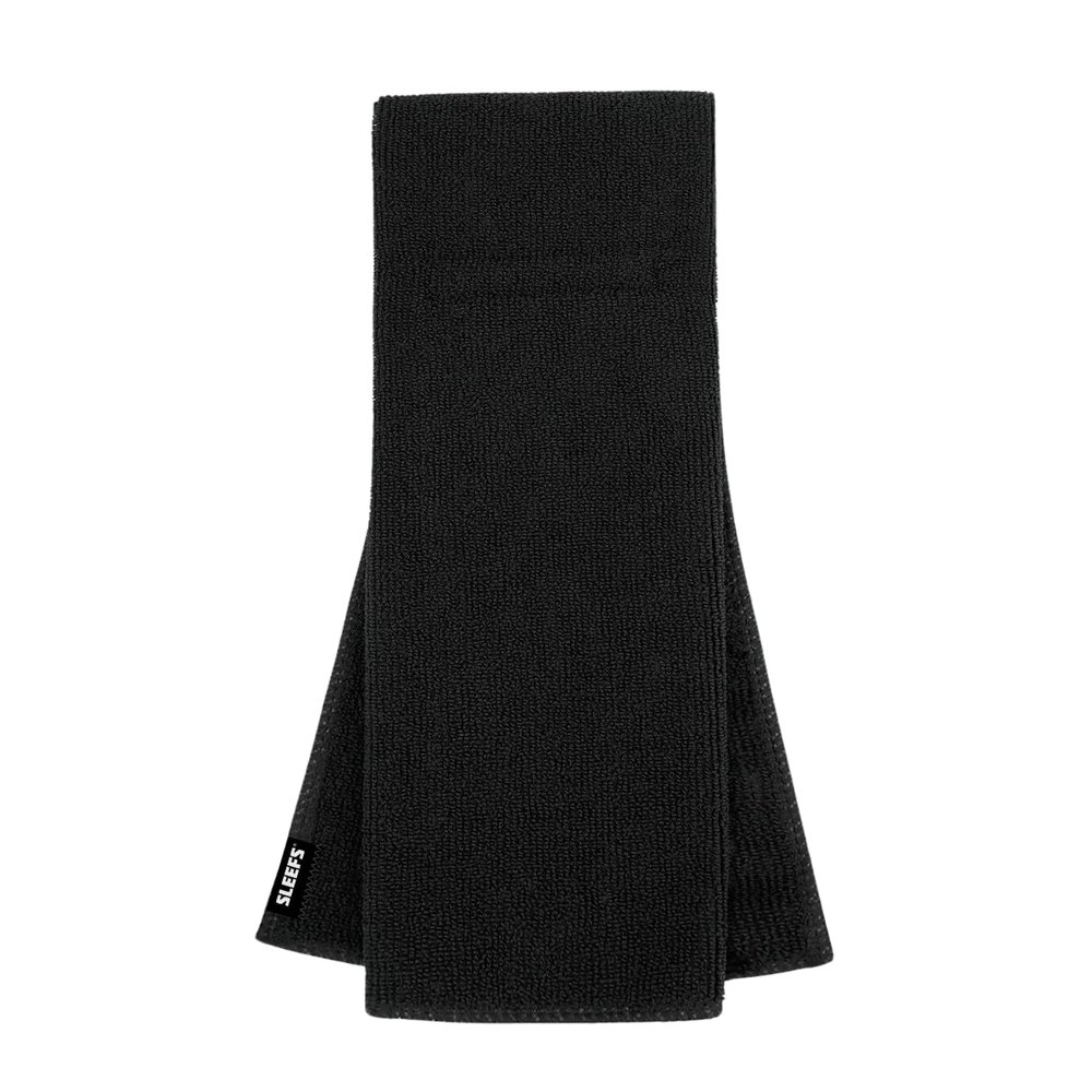 SLEEFS Basic Black Football Towel