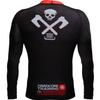Hardcore Training Vikings on Tour Men's Rash Guard Compression Long Sleeve MMA No-Gi Tight BJJ Grappling Base Layer Combat view 3