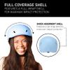 sixthreezero Bike Helmet, Adult Bicycle Helmet for Men and Women, Road and Street Cycling Helmets, Periwinkle Blue, Large view 4