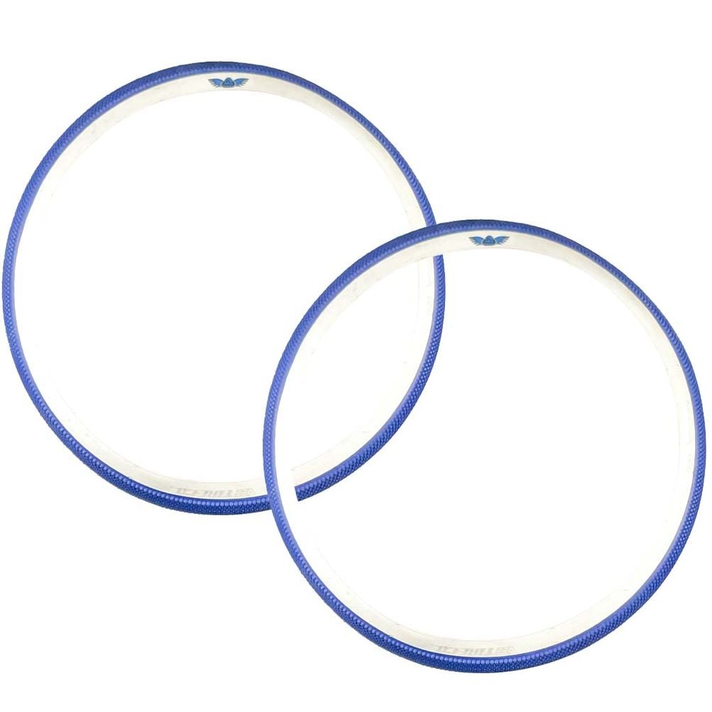Bike Liq SE Bikes Vee Speedster 29x2.1 Street Park Wheelie BMX Freestyle Front Back Tire Pair (Blue White)