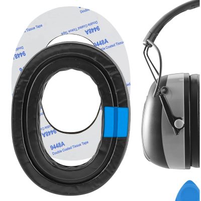 Geekria Sport Cooling-Gel Replacement Ear Pads for 3M WorkTunes(90543, 90544, 90542, 90541)/ Peltor Range Guard Connect Hearing Protector (EM042/033/037 Series) Headphones Ear Cushions