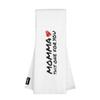 SLEEFS Football Towel - Cotton Quarterback QB Towel for The Football Field - Bi-Fold Hook & Loop Closure - Men/Youth/Boys/Adults - Momma White view 1