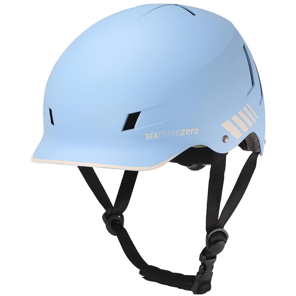 sixthreezero Bike Helmet, Adult Bicycle Helmet for Men and Women, Road and Street Cycling Helmets, Periwinkle Blue, Medium