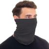 Dallas Textile Neck Gaiter Reusable for Men and Women, Cotton Blend Balaclava Face Cover Gator for Cold Weather, Head Scarf Bandana Warmer for Outdoor (Drak Grey, 1) view 1