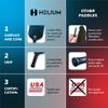 Helium Pro Carbon Fiber Pickleball Paddles - USAPA Certified - High-Spin Texture, Lightweight Honeycomb Core view 3