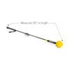SKLZ Hitting Stick Batting Swing Trainer Select for Softball with Impact Absorbing Handle, 52", Black view 4