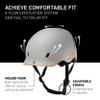 sixthreezero Bike Helmet, Adult Bicycle Helmet for Men and Women, Road and Street Cycling Helmets, Ash Amber, Medium view 3