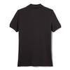French Toast Teen and Young Women's Cotton Blend Stretch Pique Short Sleeve Polo Shirt, Black, X-Large view 2