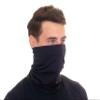 Dallas Textile Neck Gaiter Reusable for Men and Women, Cotton Blend Balaclava Face Cover Gator for Cold Weather, Head Scarf Bandana Warmer for Outdoor (Black, 1) view 2