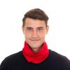 Dallas Textile Neck Gaiter Reusable for Men and Women, Cotton Blend Balaclava Face Cover Gator for Cold Weather, Head Scarf Bandana Warmer for Outdoor (Red, 1) view 1