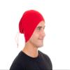 Dallas Textile Neck Gaiter Reusable for Men and Women, Cotton Blend Balaclava Face Cover Gator for Cold Weather, Head Scarf Bandana Warmer for Outdoor (Red, 1) view 3