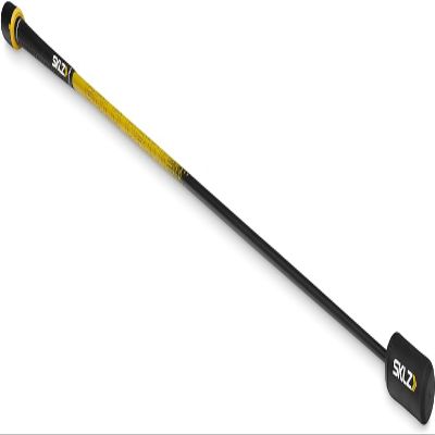 SKLZ Gold Drive Golf Training Tool, Warm Up Stick, and Swing Trainer for Right & Left Handed Golfers,Black/Yellow