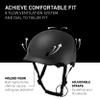 sixthreezero Bike Helmet, Adult Bicycle Helmet for Men and Women, Road and Street Cycling Helmets, Black, Medium view 3