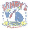 Popeye The Sailor Man Cartoon Wimpy's Burgers Vintage Style Adult Short Sleeve T Shirts view 3